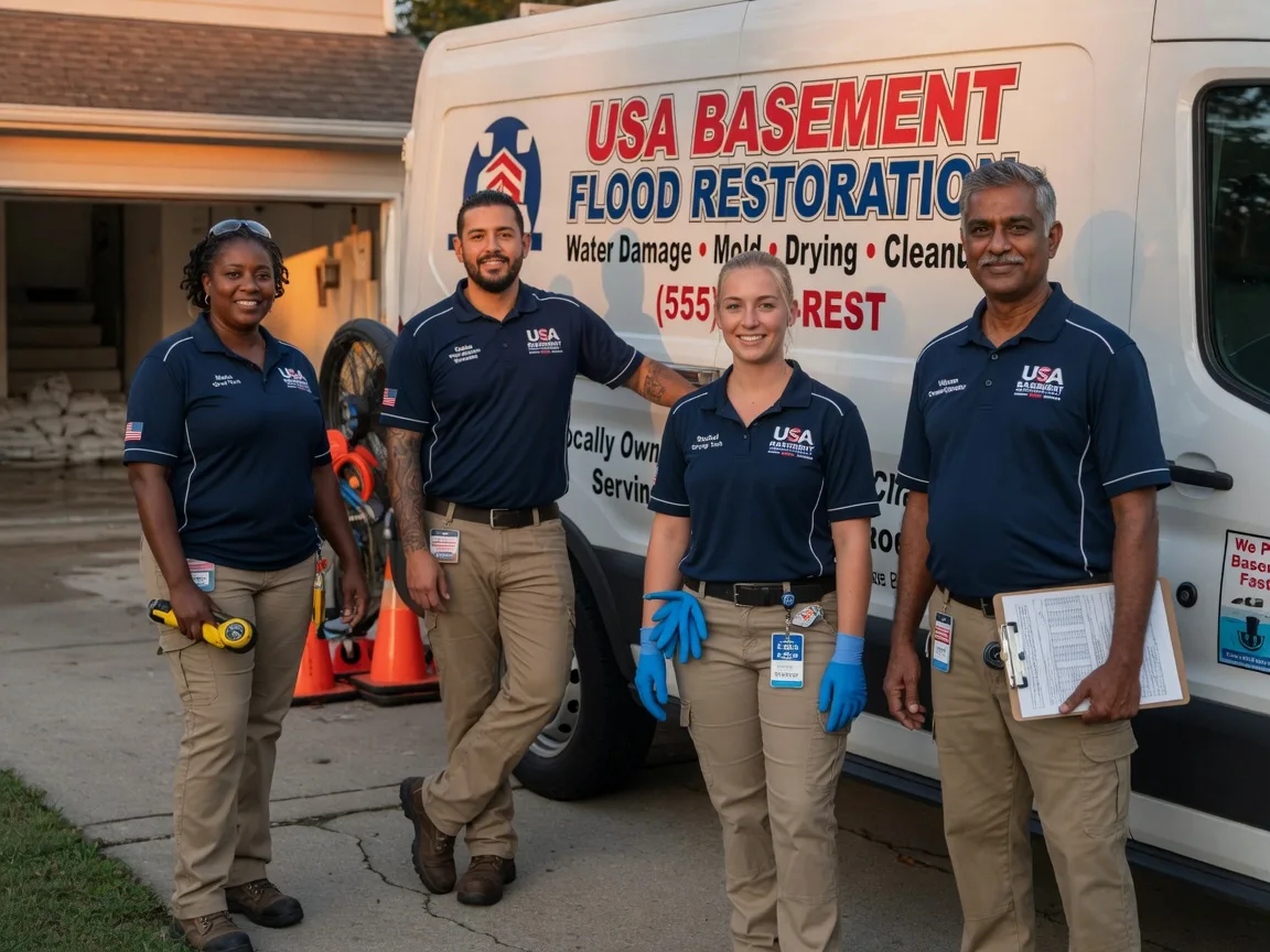 Basement Flood Cleanup company in Manvel, ND