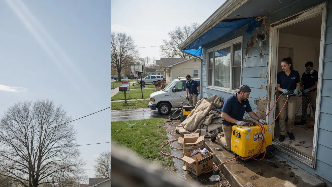Basement Flood Cleanup in Manvel, ND near me